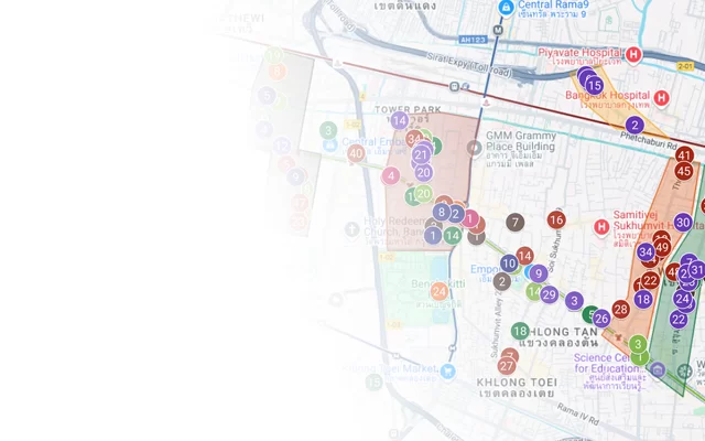 Buy BANGKOK Map BG